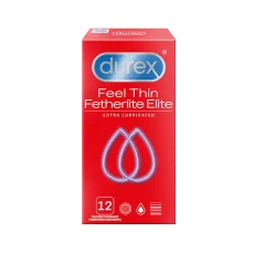 Durex Feel Thin Extra Lubricated 12 ks