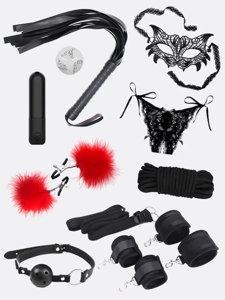 BDSM sada Joyful Adventures s překvapením